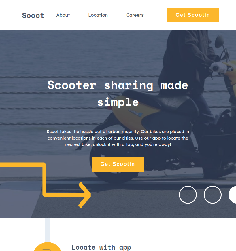 Scooter website